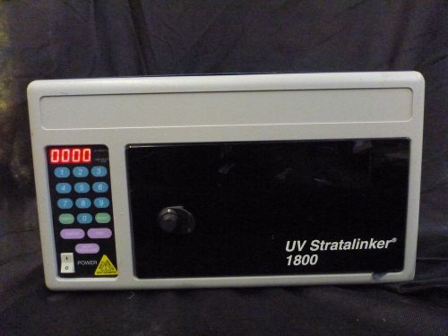 Lot of 2 stratagene uv stratalinker 1800 for sale