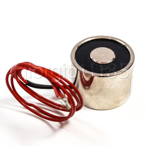 50mm 12V Holding Electromagnet Lift 50kg Solenoid