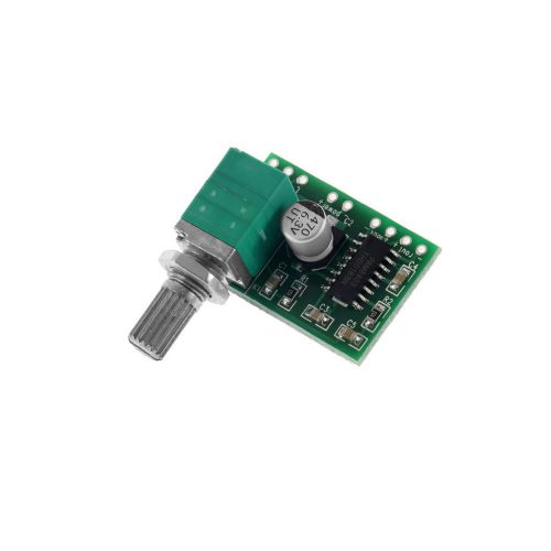 Mini PAM8403 5V 2 Channel USB Power Audio Amplifier Board 3Wx2W Volume Control A