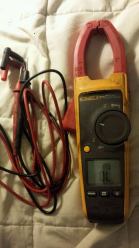 Fluke 374 True-rms AC/DC Clamp Meter