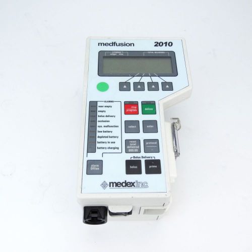 Medex Medfusion 2010 Syringe Infusion Pump