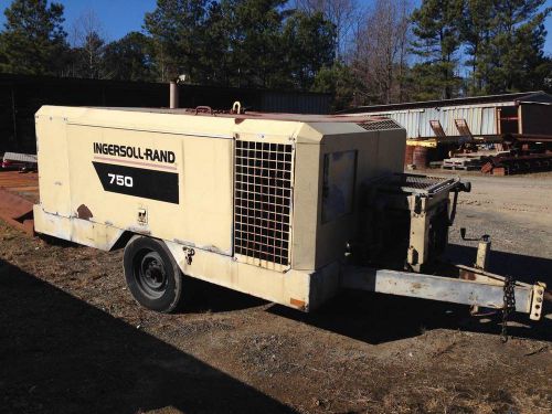 1999 ingersoll rand hp 600 wcu diesel air compressor 600cfm works well for sale