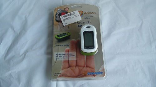 NONIN GO2 ACHIEVE FINGER PULSE OXIMETER WHITE