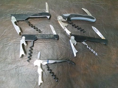 Waiter&#039;s Cork Screw  Wine Bottle Opener Lot of 5 (#4)