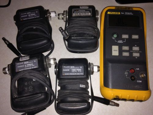 Fluke Pressure Calibrator 716 With (4) 700P modules included