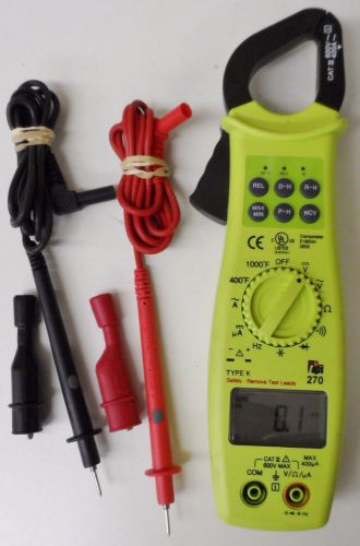 Tpi 270 400A Digital AC Clamp On Multimeter