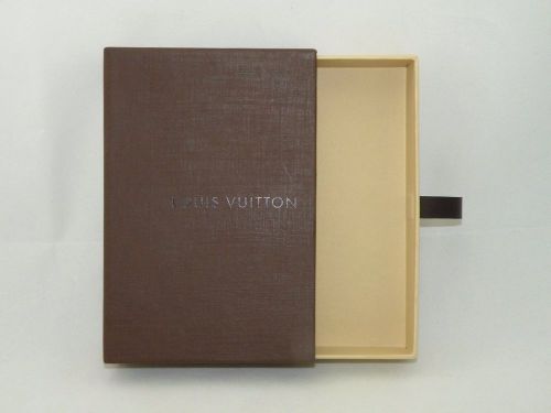 LOUIS VUITTON Empty Box Wallet Box Only No Dust Bag Brown