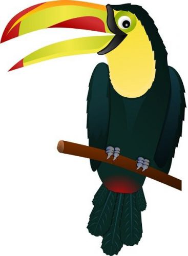 30 Custom Toucan Personalized Address Labels