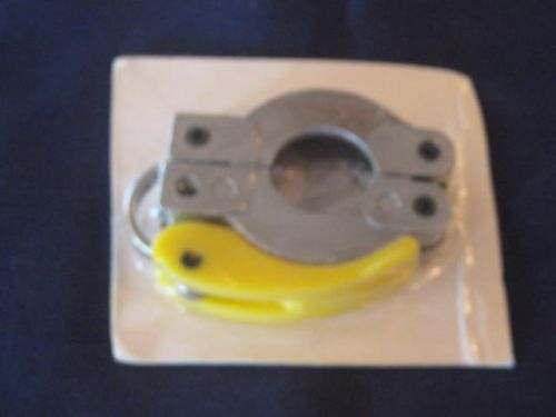 PFEIFFER VACUUM DN 10-16 ISO-KF QUICK-RELEASE CLAMPING RING, ALUMINUM/PLASTIC