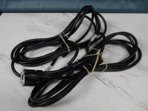 Lot of 2 NCR 497-0446722 MALE - MALE M-M DVI CABLES BLACK 1432 C191 0040