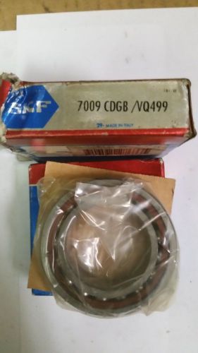 Lot of 2 SKF 7009 CDGB/VQ499 precision bearing