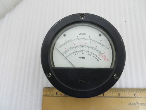 PANEL METER 1 MA DC 4 1/2&#039;&#039;  VARRY NICE METER  WACLINE N40055    B-19