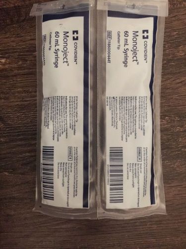 Covidien Monoject Syringe 60 Ml Catheter Tip New Sealed 27 Count