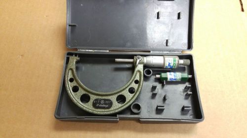 MITUTOYO OUTSIDE MICROMETER 103-179 RANGE 2-3&#034; GRADUATION 0.001&#034;