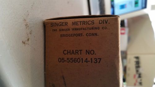 NOS Chart Roll # 05-556014-137 made by SInger Metrics Div. Unknown Use