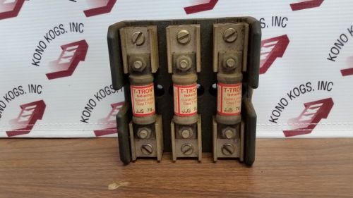 Buss T60100-3C Fuse Holder with (3) T-Tron JJS 70 Fuses