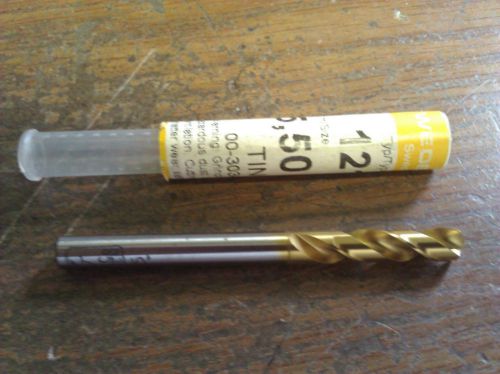 .2165 5.5mm HSCO TiN STUB DRILL