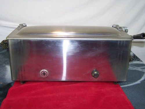 VINTAGE AMERICAN STERILIZER CO.STEEL AUTOCLAVE DENTAL MEDICAL TATTOO  WTH TRAY