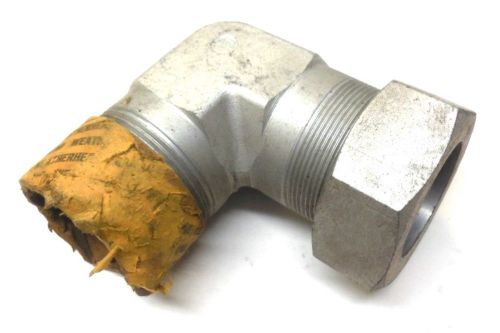 WEATHERHEAD 90 DEGREE ELBOW 1 1/4&#034; NPT AND COMPRESSION