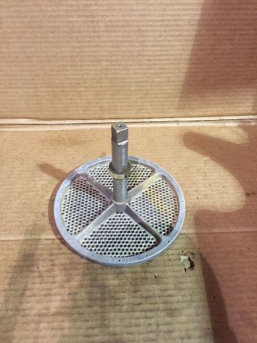 Hobart Cheese Grader Pelican Head #22 Shaft DM 20348 Slicer Bread Crumbs Mixer