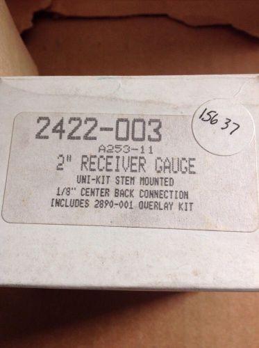 Robertshaw 2&#034; Receiver Gauge 2422-003 (A253-11)