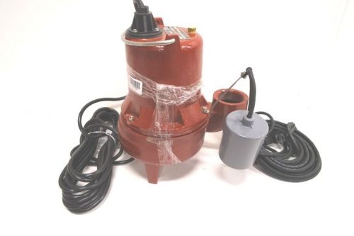 LIBERTY PUMPS SEWAGE PUMP 1/2HP 115V 120GPM 2 LE51A-2