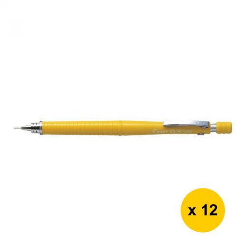 GENUINE Pilot H-323 0.3mm Mechanical Pencil (12pcs) - Yellow FREE SHIP