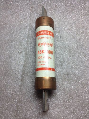 (A2) GOULD SHAWMUT A6K-200-R FUSE