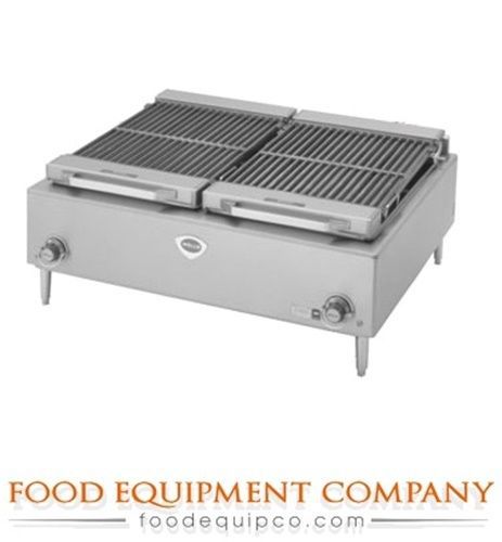 Wells b-50 charbroiler countertop electric cast iron grate 36&#034;w for sale