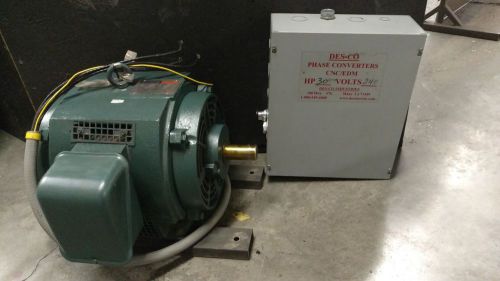 DES-CO 30 HP/240 Volt Phase Converter