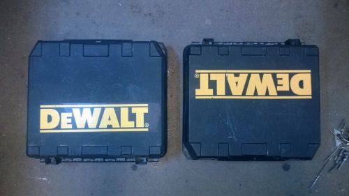 DeWalt cordless drill set 14.4v