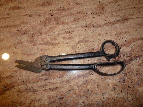 VINTAGE PEXTO NO.2A SHEET METAL TIN SMITH,STOVE PIPE SHEARS