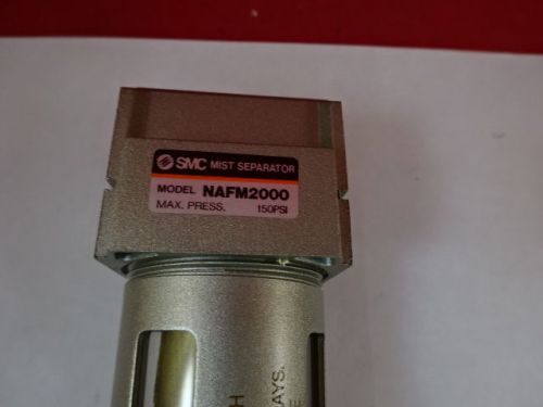 SMC JAPAN AIR PNEUMATIC MIST SEPARATOR NAFM2000 150 PSI  AS IS B#U1-C-14