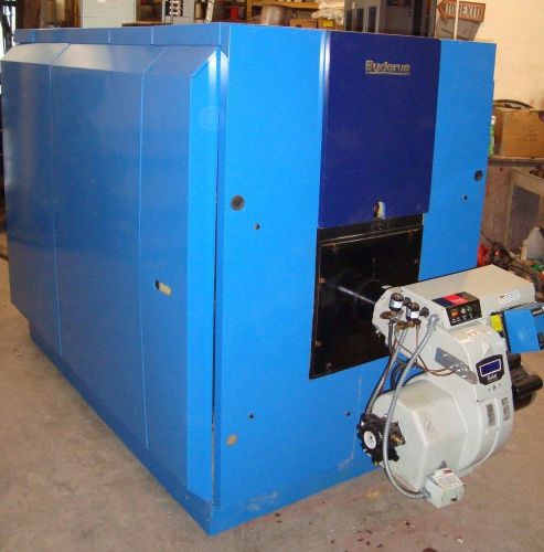 2014 BUDERUS MODEL GE615/10 HIGH EFFICIENCY #2 OIL NAT GAS LP BOILER 2670 MBtu/h