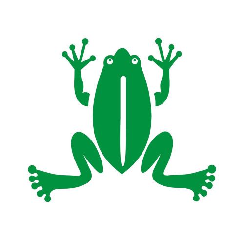 Frog Car Window Truck / Van Tempo Sticker Vinyl Decals -1771