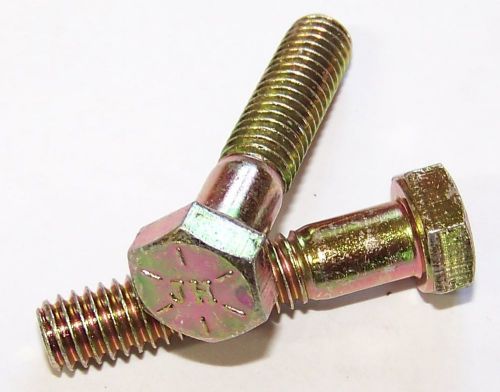 200 BULK Qty-NC GR8 Hex Head Bolt 5/16-18X1-1/2 ZP(9131)