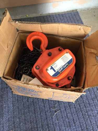 Duff Norton Lynx 1 Ton Hand Chain Hoist LHH 1A