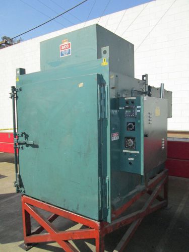 ACE MODEL 230 RKE 3&#039; X 3&#039; X 3&#039; ID HIGH TEMP BURN OFF OVEN / HEAT TREATING/ ETC