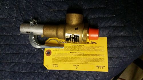 Hi Pressure Safety Valve Conbraco Industries, Inc 1/2&#034; x 3/4&#034; 75 psi Air