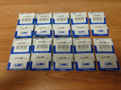 Lot of 20 Packs NEW SMART-PAC .210-B4 Lab Professional Quality Pins Labpins 1500