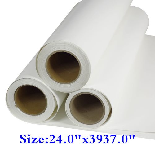 24.0&#034;x3937.0&#034; dye sublimation heat transfer paper 1 roll for mugs plate printing for sale