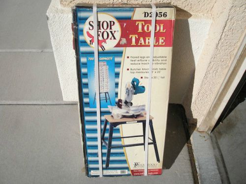 Z 1  SHOP FOX TOOL TABLE  NEW