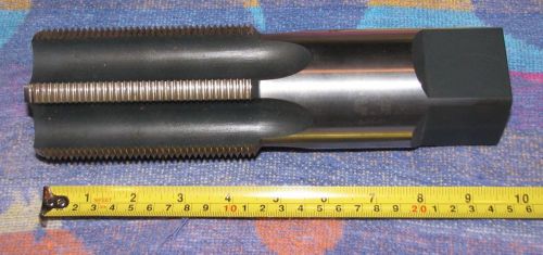 Morse 3&#034;-8 Bottom Hand Tap; GH8; 6 Flutes; HSS; 34940 List No. 2046 MADE IN USA