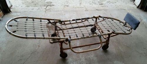 Vintage Antique Hospital Gurney Stretcher Bed Medical Service WILL SHIP