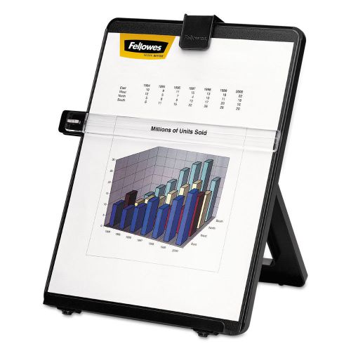 Fellowes Non-Magnetic Letter-Size Desktop Copyholder Plastic 125 Sheet Capacity