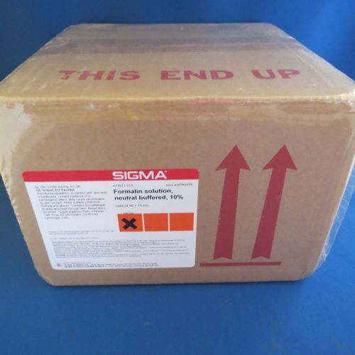 Case of Sigma Aldrich Formalin Solution Neutral Buffered 10% HT5011-1CS