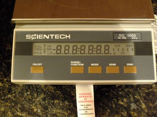 SCIENTECH SG5000 PRECISION BALANCE LAB SCALE