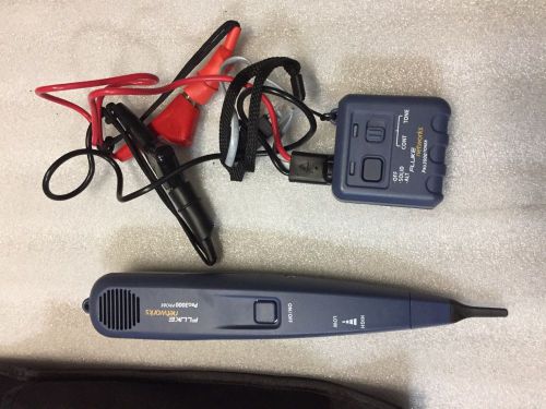 FLUKE NETWORKS PRO 3000 PROBE &amp; TONER W/ CARRY CASE