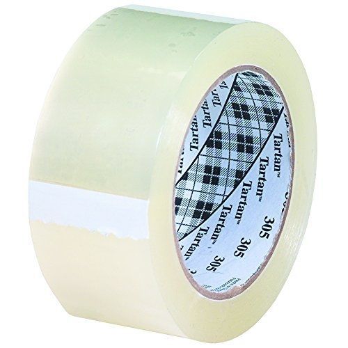 Box BOX BT9023056PK 3M 305 Carton Sealing Tape, 2&#034; x 110 yd., Clear (Pack of 6)