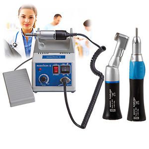 Dental Lab Marathon Micromotor N3 Polisher 35K RPM W/ 2*Black Handpieces CJA